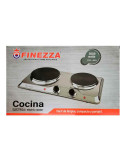 Cocina electrica finezza fz-204d4ch 2 hornillas