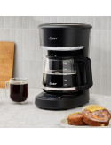 Cafetera Oster Programable 12tz de filtro BVSTDCP121B-053