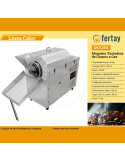MAQUINA TOSTADORA DE GRANOS 25KG A GAS DAKOTA DKT-25G