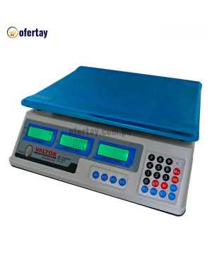 Balanza electronica valtox lc30 bodeguera 30kg 5 gr
