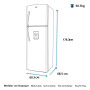 Refrigeradora No Frost 302 L Mabe RMC320FAPG Grafito