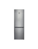 Refrigerador frost bottom freezer electrolux 310 lts silver