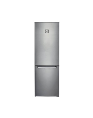 Refrigerador frost bottom freezer electrolux 310 lts silver