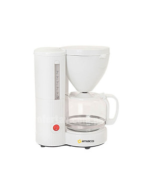 Cafetera de 6-8 tazas imaco icm608 blanca