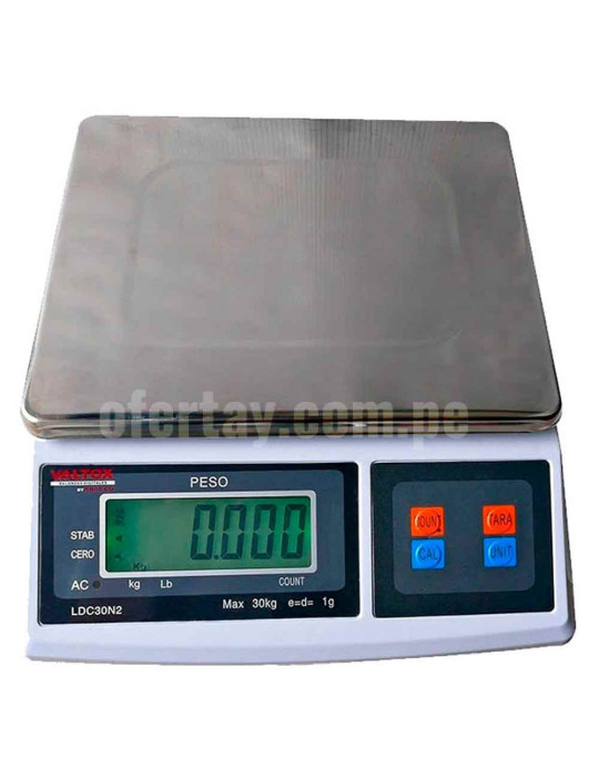 Balanza Gramera contadora Valtox LDC30N2