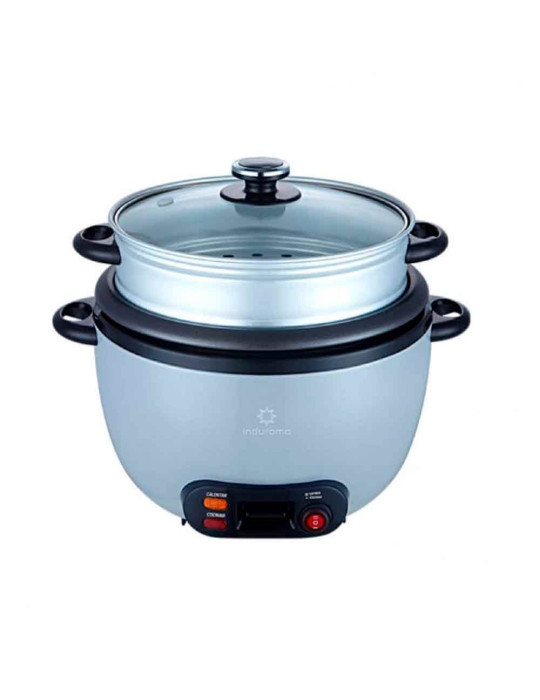 Olla Arrocera 1.8L con Vaporera Indurama OAI-GR18 Gris