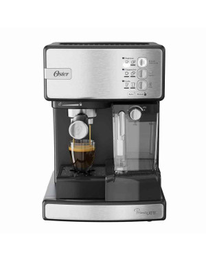 Cafetera Automática de Espresso Oster Prima Latte I BVSTEM6603SS