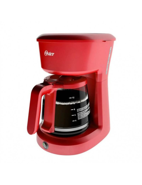 Cafetera de 12Tzs Goteo Oster BVSTDCS12R Rojo