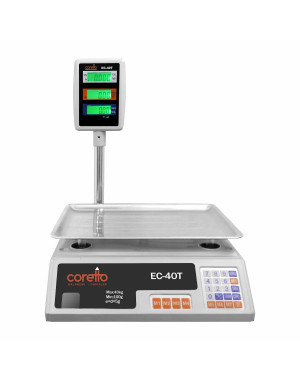 Balanza Eléctronica 40 kg con Torre Coretto