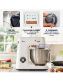 Batidora Planetaria Oster 5.2L Heatsoft FPSTSMPL4W Blanco