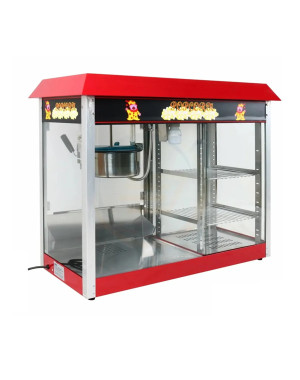 Maquina de pop corn con exhibidor dakota mod dk-08ta