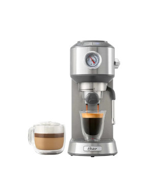 Cafetera Oster Espresso Compacta BVSTEM7200 Acero