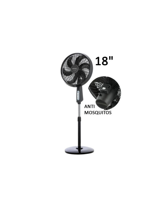 Ventilador Pedestal Imaco 18″ 85W Negro FSM7518MK
