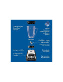 Licuadora Oster Reversible 1.5L BLSTPYG1311NBG Silver