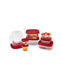 Juego de 12 Contenedores de Alimentos Rubbermaid 2112335