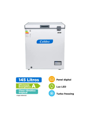 Congeladora Coldex 145LT CH05PLUS blanco