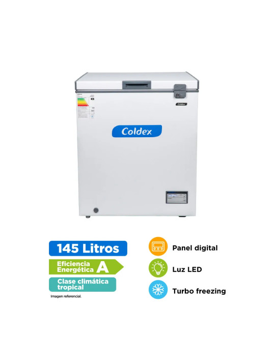 Congeladora Coldex 145LT CH05PLUS blanco